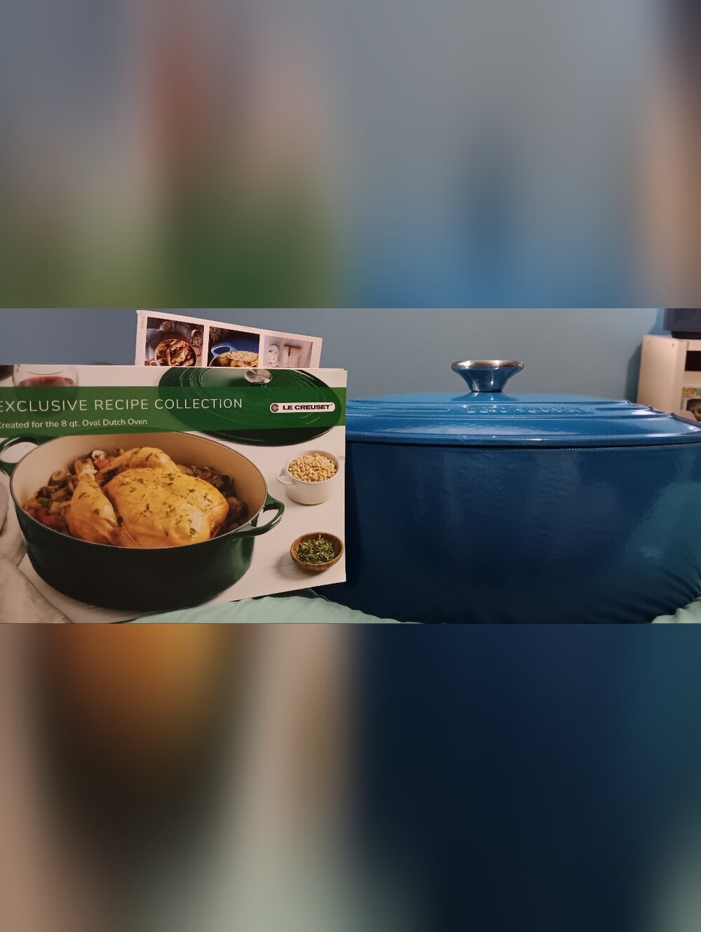 Le Creuset 8qt. Oval Enamel Cast Iron Dutch Oven with Lid